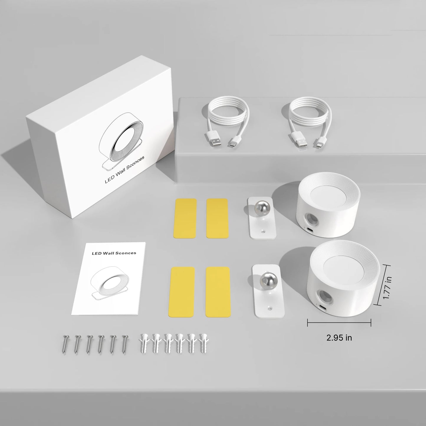 Splendora Wiederaufladbare Magnetische Wandleuchte