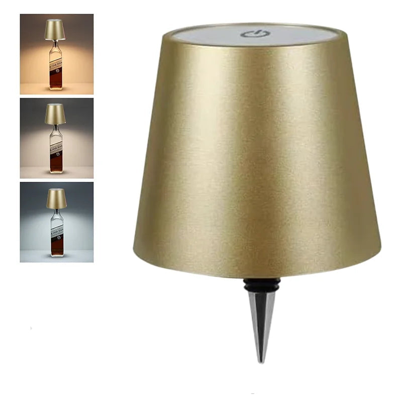 Lhude™ Flaschenlampe - LED Tischlampe für Weinflaschen