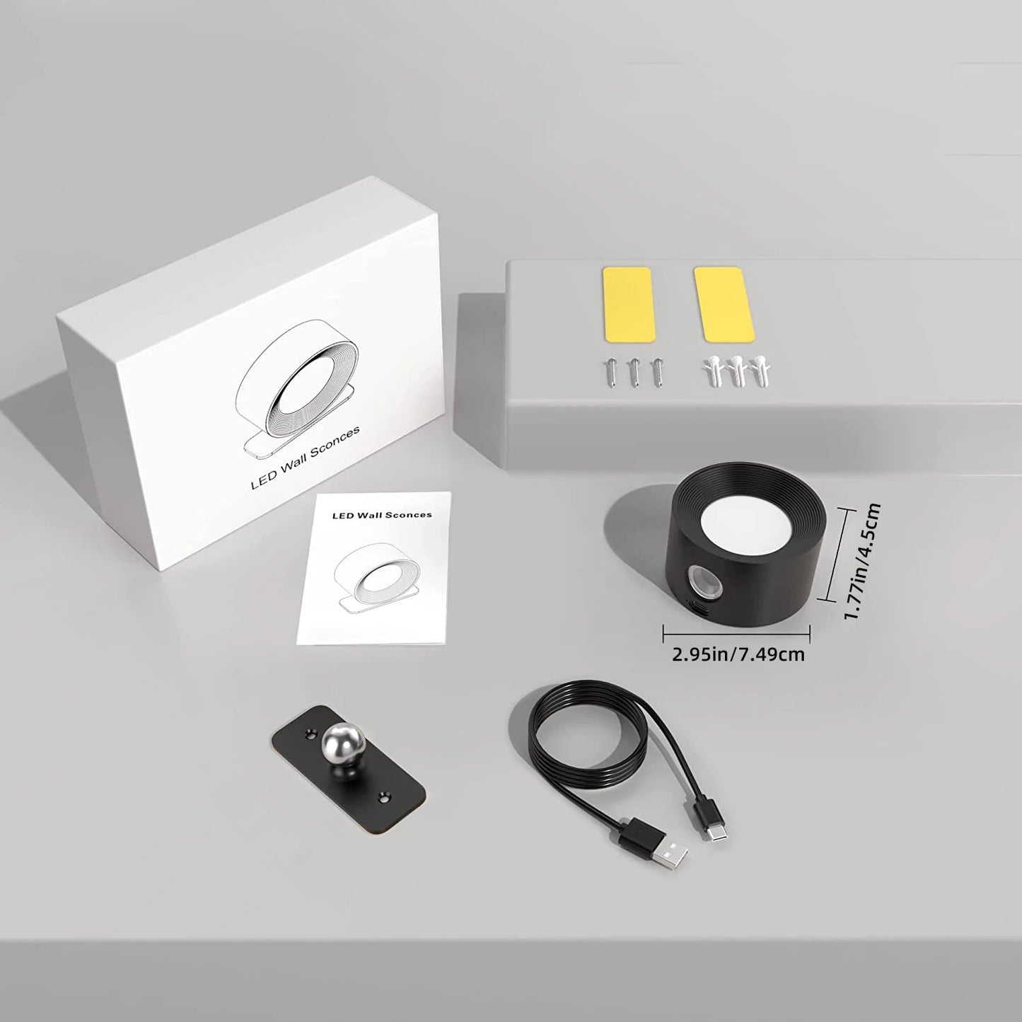 Splendora Wiederaufladbare Magnetische Wandleuchte